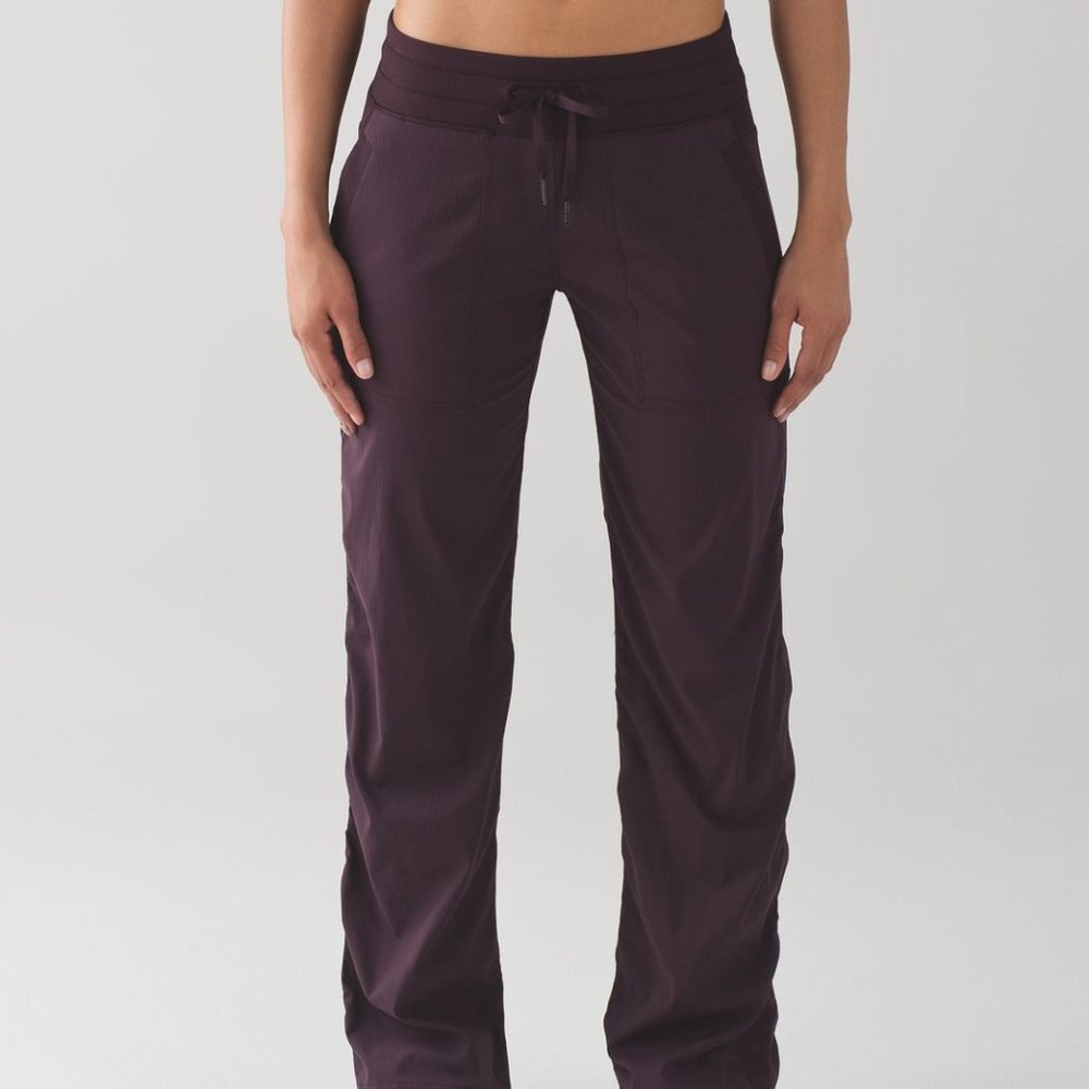 NWT Lululemon Dance Studio Pant III (Reg)Lined Sz4